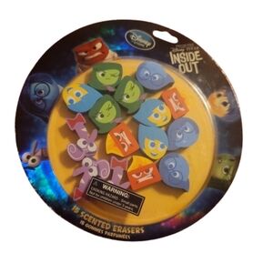 Disney Inside Out Colorful Scented Erasers Pixar Scented
